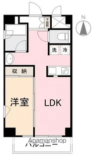 コリドールサン【3階】の間取り