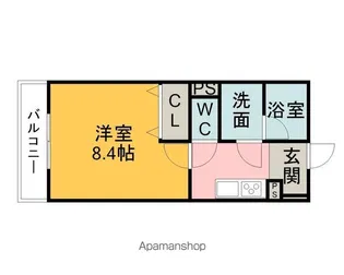 クラシィ安城駅前【302号室】の間取り