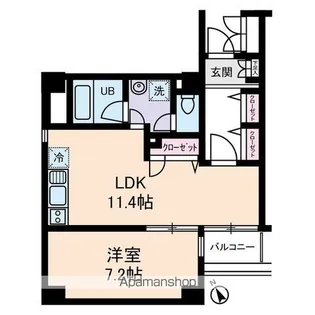 千葉県千葉市中央区問屋町【マンション】の間取り