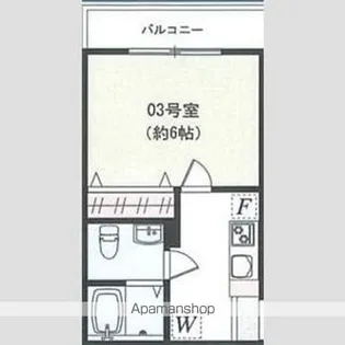 ロジュマン東海大学前【3階】の間取り