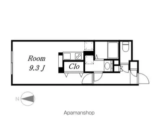LUORE浄心【5階】の間取り