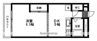 北山レジデンス【402号室】の間取り