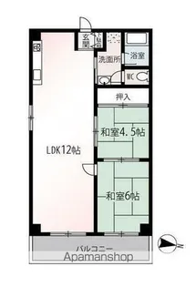 労住協第14ビル西宝町マンション【9階】の間取り