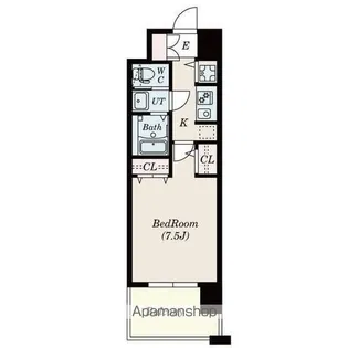 LaDouceur黒川Ⅱ【7階】の間取り