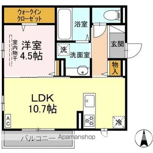 NORIA【2階】の間取り