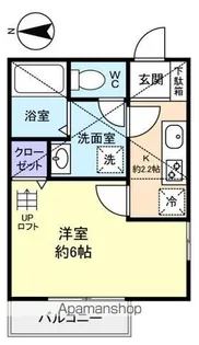 ラ・ミアカーサF・B【2階】の間取り