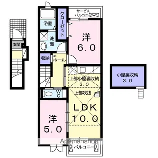セレノ【2階】の間取り