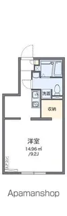 アルク上石川【103号室】の間取り