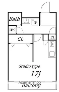 カーサ池尻【10階】の間取り