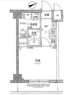 グリフィン横浜・山手【2階】の間取り