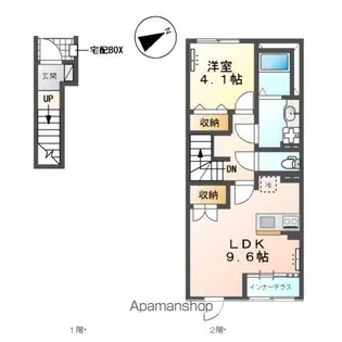 R・Nコーポ【202号室】の間取り