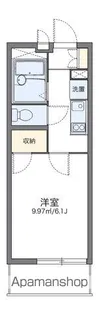 レオパレスグランシャリオ【1階】の間取り