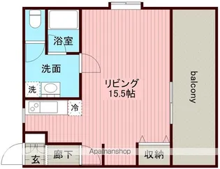 E−KANAYA【a号室】の間取り