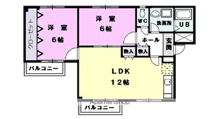 スターガーデン21【2階】の間取り