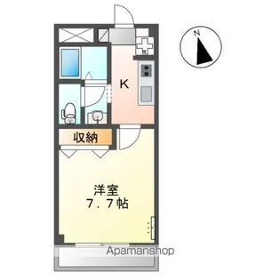 ルビコン【1階】の間取り