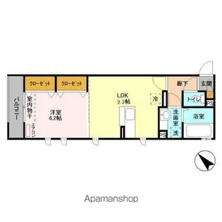 JーROOM【3階】の間取り