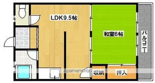 田中ハイツ(金岡町)【2階】の間取り