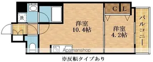 スプランディッド新大阪Ⅵ【4階】の間取り