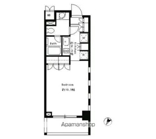 東京都目黒区下目黒2丁目【マンション】の間取り