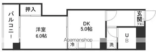 ダイアパレス北六番丁【406号室】の間取り