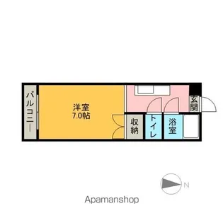ウエストGIFU【3階】の間取り
