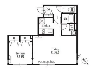 GRAN PASEO中目黒WEST【101号室】の間取り