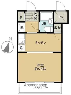 トップ明大前第3【2階】の間取り