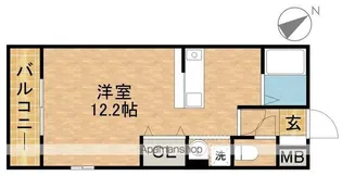アポロミレニア【3階】の間取り