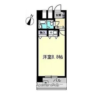 AM’S4観光町【3階】の間取り