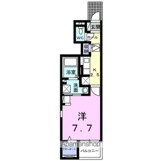 ラルゴOH【1階】の間取り