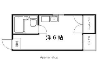 オリオンプラザ【502号室】の間取り