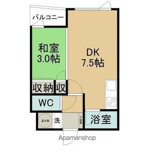 コーポシティライフ【3階】の間取り