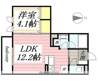 ミッドタウン平泉【3階】の間取り