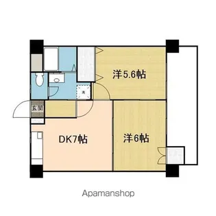 サザンコートⅥ【2階】の間取り