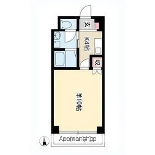 ヨコタビル・リアル【4階】の間取り