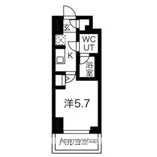 クラリッサ横浜シエル【5階】の間取り