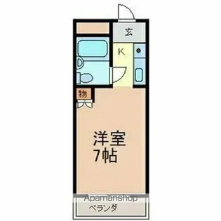 グリーンコート【2階】の間取り