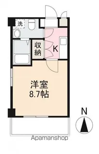 1Kの間取り画像