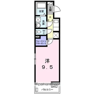 セレーノ【3階】の間取り