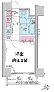 ステラメゾン三軒茶屋【6階】の間取り