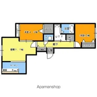 PrendreN12【301号室号室】の間取り