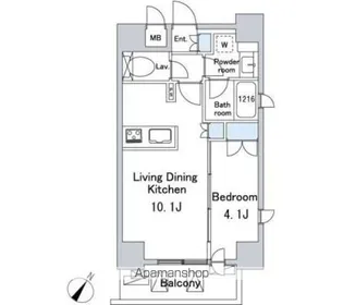 ルジェンテ・バリュ上野【301号室】の間取り