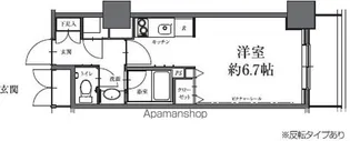 HF駒沢公園レジデンスTOWER【4階】の間取り