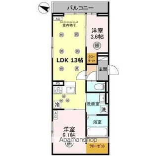 TIMELESS A【3階】の間取り