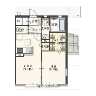 グレイス植上【1階】の間取り