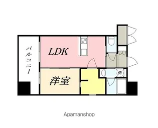 ALFACIO MILANI【1002号室】の間取り