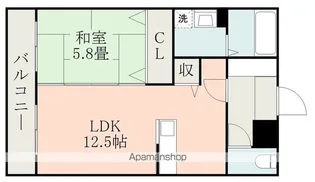 ソリテール麻生田【5階】の間取り
