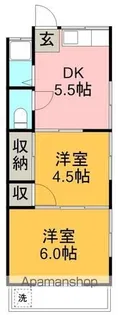 西泉荘【3階】の間取り