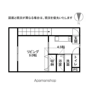アドミラブール【2階】の間取り