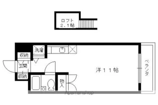 プレシードノモト【405号室】の間取り